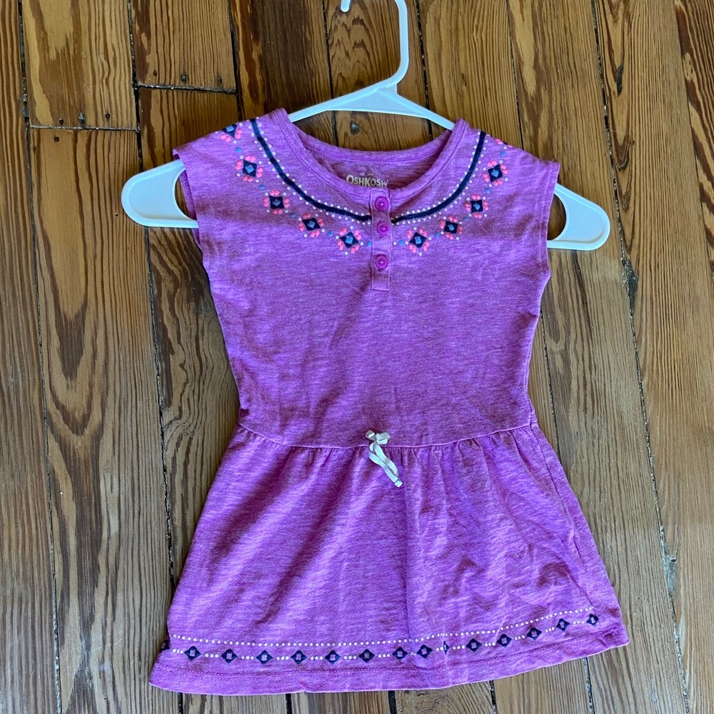 Tunic mini dress southwest pattern